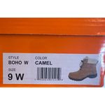 Sporto  Boho Water Resistant Suede Lace Up Ankle Boots Camel 9W Photo 10
