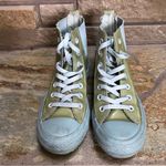 Converse All Star High Tops Rubber Waterproof Shoes sneakers 8 Blue Green Photo 2
