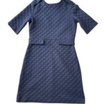 Sail To Sable STS Dress Womens 6 Navy Blue Short Sleeve Sheath Preppy Office Photo 1