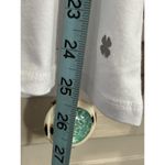 Lucky Brand White Round Neck Long Sleeve Top Size XL Soft Logo Photo 2