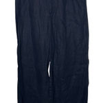 Reformation Jackie Black Linen High Waisted Wide Leg Pants sz 2 Photo 0