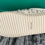 Women's White Embellished Sneakers by Lauren Lorraine Size 10 Photo 1