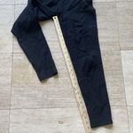Versona  Women Black Casual Stretchy Waffle Pants Size‎ 4 Photo 3