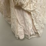 Abercrombie & Fitch  Cream Cream Lace Overlay Fit and Flare Tank Dress SZ S Photo 4