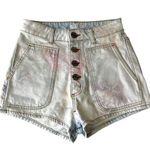 Sandro  Flow Floral Denim Shorts Photo 0