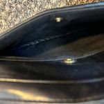 Daniella Bag Vintage Black Vegan Leather Quilted Crossbody Chain‎ Purse Photo 10