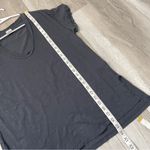 Free People  Tshirt v neck oversized flowy womens Gray (xsmall) casual boho Photo 5
