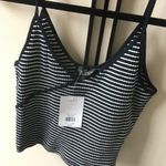 Topshop  PETITE Stripe Kaia Crop Top UK 16 US 12 Photo 0