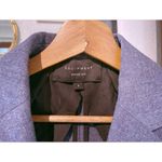 Equipment Revolve Jay Wool blazer purple blue size 8 excellent condition Photo 3