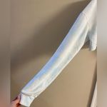 Boyed by Delaney Child crewneck cropped sweatshirt baby blue white Medium NWT Photo 3