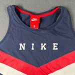 Nike Vtg Womens M Red White Blue Cropped Sleeveless Tank Top Americana AR4046 Photo 1