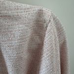 Nine West Pink Bomber Jacket Tweed Photo 4