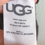 UGG  Top Addi Sleep Top Black with White Piping Button Front Sz M GUC Photo 8