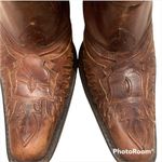 MIA  Thunderbird Rockstar Western Boots Motorcycle Eagle Antiqued Distressed Photo 8
