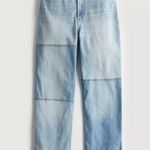 Hollister VINTAGE  BAGGY CURVY ULTRA HIGH-RISE DAD PATCHED JEAN VINTAGE STRETCH Photo 1