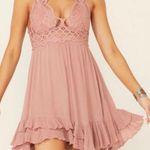Free People Adella Slip Dress In Rise Blush Size M Retails $88 Photo 1