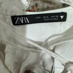 ZARA White Ruffle Top Photo 2