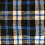 Talbots Wool Blend Plaid Clueless Preppy Skirt Sz 14 Blue Black Lined Classic Photo 2
