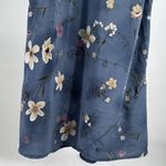 Byer Too! California Women's Blue Floral Maxi slip babydoll Dress vintage 13 Size undefined Photo 9