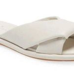 Nordstrom  Caslon Kalvin Slide Sandal Ivory Size 7.5 Photo 0