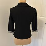 Joseph Ribkoff Black/Gold Ponte Blazer Photo 1