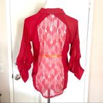 Sexy Red Hi Low Top Size M Photo 1