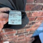 Japan airlines womens ribbed knit one button cardigan gray XL Photo 3