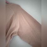 Mate the Label  Organic Lightweight Terry Raglan Sweatshirt in Rose, size medium Photo 5