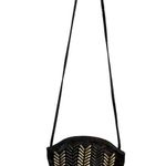 Jenny Tee USA bronze leather drawstring shoulder bag Y2K Gyaru Grunge 2000s Punk Brown Photo 3