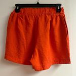 Altar'd State Altar’d State Tie Front Orange High Waisted Mini Shorts size XS Photo 1