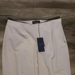 Piazza Sempione  AUDREY LILAC STRETCH WOOL TAPER LEG SIZE 48 Photo 1