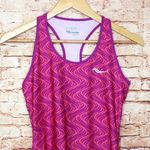 Saucony | Purple/Orange Wavy Racerback Tank Top Photo 2