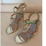 Steve Madden Jubilant Pastel Multicolor Buckle Strap Heels Photo 3