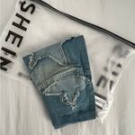 SheIn Light Blue Denim Top Photo 3