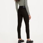Levi's Levi’s 721 high rise skinny jeans black wash size 33 Photo 1