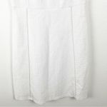 T Tahari Maylin White Lined Sleeveless Exposed Back Zipper Dress, Size 2 Photo 8