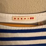 MARNI x Uniqlo Striped‎ Midi Dress Blue Photo 5
