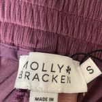 Molly Bracken Molly‎ Bracken High Waist Velvet Corduroy Pant size Small Photo 8