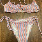 Target Orange and Blue Bikini Set Photo 0