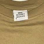 Disney Mickey & Minnie Graphic  Cropped Length Tan Sweatshirt- XS Photo 2
