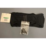 Calvin Klein Vintage Bandeau Bra Women Large Black Convertible Straps New 2004 Photo 2