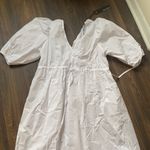 Saddle Dress in White Size 4 Photo 2