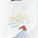 Show Me Your Mumu Scotty Sweatshirt In White Photo 0