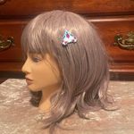 Chiaki Nanami Cosplay Anime High School Costume Jacket & Skirt EUC S WITH Pink Wig & Hair Clip; WITHOUT Shirt, Tights, or Pink Tie Green Photo 9