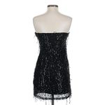 Wild Fable  Sequin Mini Tube Fringe Bodycon Dress Photo 3