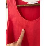 Lunya Washable Silk Tulip Back Tank Top Sleep Shirt Sleeveless Open Back FLAW S Pink Photo 2