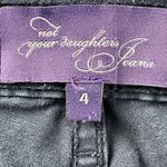 NYDJ Flared Pants Womens Size 4 Blue Relaxed Lift Tuck Slimming Short Casual Photo 3