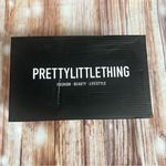 Pretty Little Thing White Square Barely There Twisted Knot Lace Up Low Heels Photo 13