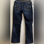 Silver Jeans Sliver Lola Dark Blue Boot Cut Jeans Photo 1
