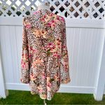 Thalia Sodi  Mixed Print Open Front Kimono Photo 8